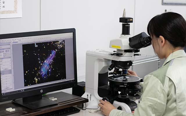 アスベスト分析