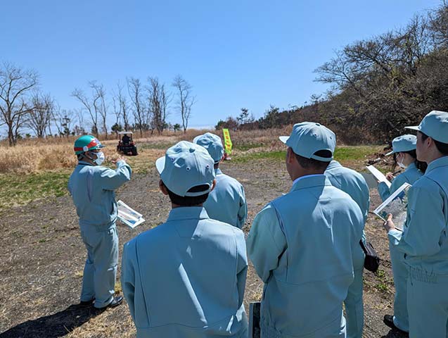 新入社員教育の様子